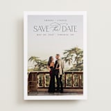 "Flourish" - Save the Dates in Cloud by Nicole Walsh - Front