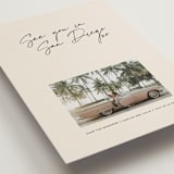 "Heated" - Save the Dates in Mellow by Inkblot Design - Detail