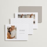 "Elegantly Modern" - Save the Dates in Cloud by Elizabeth Bishop - Back of Card Options
