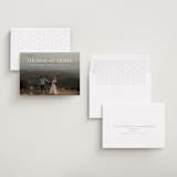 "Elegantly Modern" - Save the Dates in Cloud by Elizabeth Bishop - Assembled