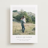 "Daisies" - Save the Dates in Ink by Wildfield Paper Co - Front