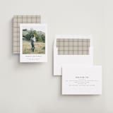 "Daisies" - Save the Dates in Ink by Wildfield Paper Co - Assembled