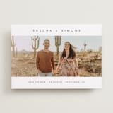 "Simply So" - Save the Dates in Cotton by Ani Somi - Front