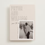 "taken" - Save the Dates in Blush by Sara Hicks Malone - Front