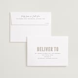 "taken" - Save the Dates in Blush by Sara Hicks Malone - FREE Recipient Addressing