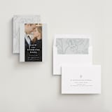 "French Love Story" - Save the Dates in Crystal by Design Lotus - Assembled