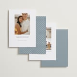 "Sweetest Love" - Save the Dates in Snow by Lauren Chism - Back of Card Options