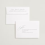 "Sweetest Love" - Save the Dates in Snow by Lauren Chism - FREE Recipient Addressing