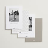"Aloft" - Save the Dates in Lace by Kaydi Bishop - Back of Card Options