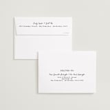"Nashville" - Save the Dates in Ivory by Susan Brown - FREE Recipient Addressing
