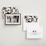 "Borough" - Save the Dates in Tuxedo by Inkblot Design - Assembled