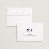 "Borough" - Save the Dates in Tuxedo by Inkblot Design - FREE Recipient Addressing