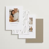 "Let's Walk Together" - Save the Dates in Frost by Kim Thoa - Back of Card Options
