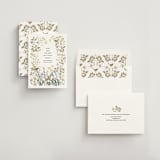 "Wild Clematis" - Save the Dates in Mauve by Tara Grangroth - Assembled