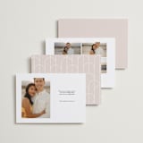 "Wiggly Weekend" - Save the Dates in Bone by Alaina Cherup - Back of Card Options