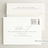 "Torn Texture" - Save the Dates in Parchment by Everett Paper Goods - FREE Recipient Addressing