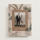 "Tropical Rattan" - Save the Dates in Rattan by Elly - Front