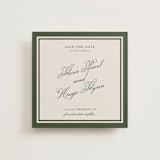 "Emerson" - Save the Dates in Evergreen by Kelly Watkins - Front