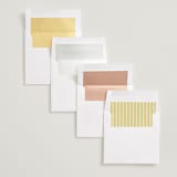 "Bloom" - Save the Dates in Caribbean Citrus by Morgan Kendall - Envelope Liner Options