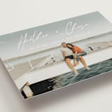 "Hitched" - Save the Dates in Snow by That Girl Press - Detail