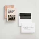 "Must Love Dogs" - Save the Dates in Ecru by Annie Clark - Assembled