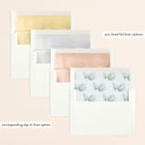 "Sunny Wedding" - Save the Dates in Seafoam by My Splendid Summer - Envelope Liner Options