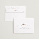"Foliage Crest" - Save the Dates in Mulberry by Everett Paper Goods - FREE Recipient Addressing