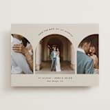 "Pure Elegance" - Save the Dates in Sand by Kristin Oliversen - Front