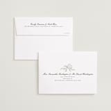 "Romantic Elegance" - Save the Dates in Sky by Ana de Sousa - FREE Recipient Addressing
