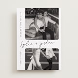 "signature snapshots" - Save the Dates in Snow by Sarah Curry - Front