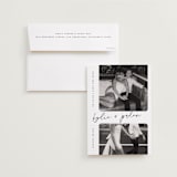 "signature snapshots" - Save the Dates in Snow by Sarah Curry - Save the Date with Envelope