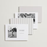 "Simple Snapshots" - Save the Dates in Creme by Erin L. Wilson - Back of Card Options