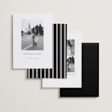 "Sideline" - Save the Dates in Stone by Laura Hankins - Back of Card Options