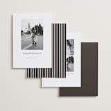 "offset" - Save the Dates in Truffle by Vera Lim - Back of Card Options