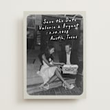 "Film" - Save the Dates in Toasted Marshmallow by Anna Elder - Front