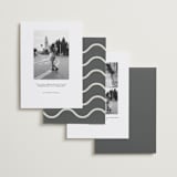 "Film" - Save the Dates in Toasted Marshmallow by Anna Elder - Back of Card Options