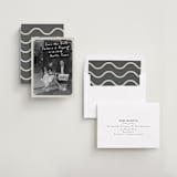 "Film" - Save the Dates in Toasted Marshmallow by Anna Elder - Assembled
