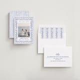 "Provincial" - Save the Dates in Cerulean by Jenna Holcomb - Assembled