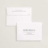 "Epic" - Save the Dates in Snow by Jackie Crawford - FREE Recipient Addressing