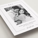 "Alcott" - Save the Dates in Ebony by Meagan Christensen - Detail