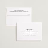 "Modern Type" - Save the Dates in Spruce by April Astudillo - FREE Recipient Addressing