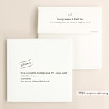 "Wood Carving" - Save the Dates in Dark Chocolate by SimpleTe Design - FREE Recipient Addressing