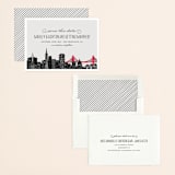 "Big City - San Francisco" - Save the Dates in Light Taupe by Hooray Creative - Assembled