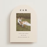 "Marmont" - Save the Dates in Ecru by AK Graphics - Front