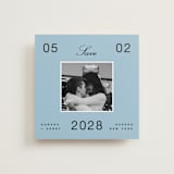 "Chess" - Save the Dates in Wave by Blustery August - Front