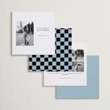 "Chess" - Save the Dates in Wave by Blustery August - Back of Card Options