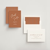 "Marked" - Save the Dates in Rust by JoAnn Jinks - Assembled