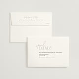 "Layered" - Save the Dates in Natural by Kelly Schmidt - FREE Recipient Addressing