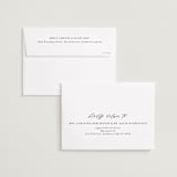 "Minimal Elegance" - Save the Dates in Eclipse by Andrea Cernin - FREE Recipient Addressing