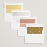 "Minimal Elegance" - Save the Dates in Eclipse by Andrea Cernin - Envelope Liner Options